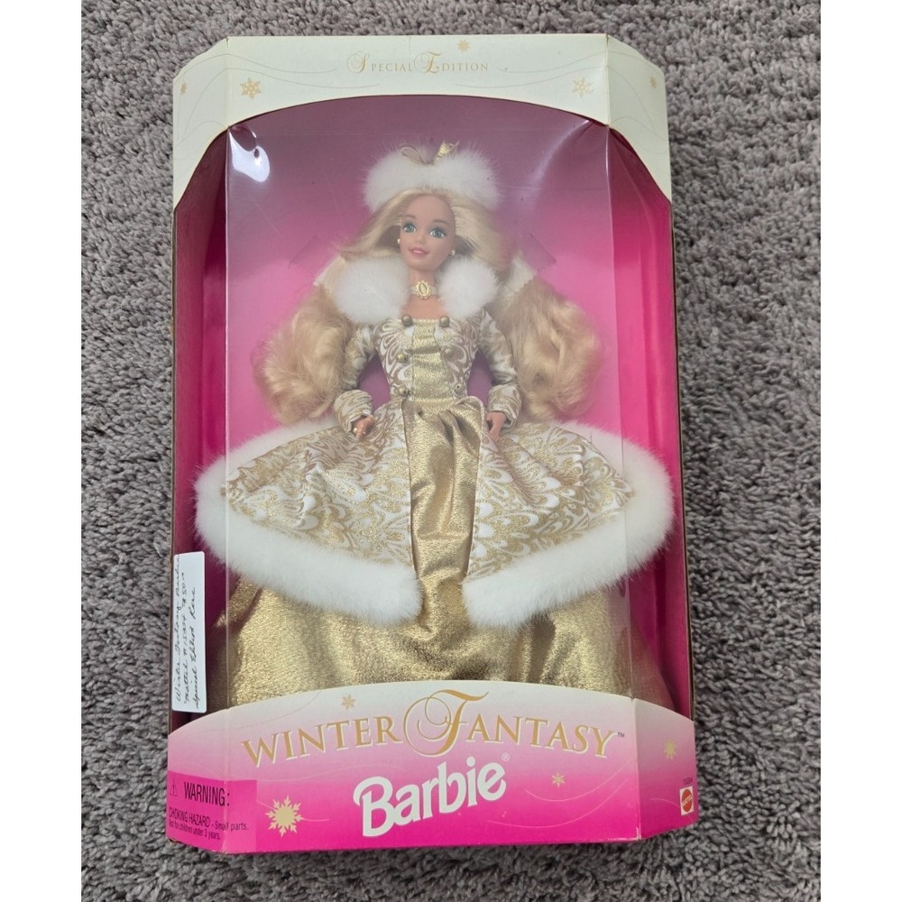 Mattel 1995 Winter Fantasy Barbie Special Edition Doll #15334